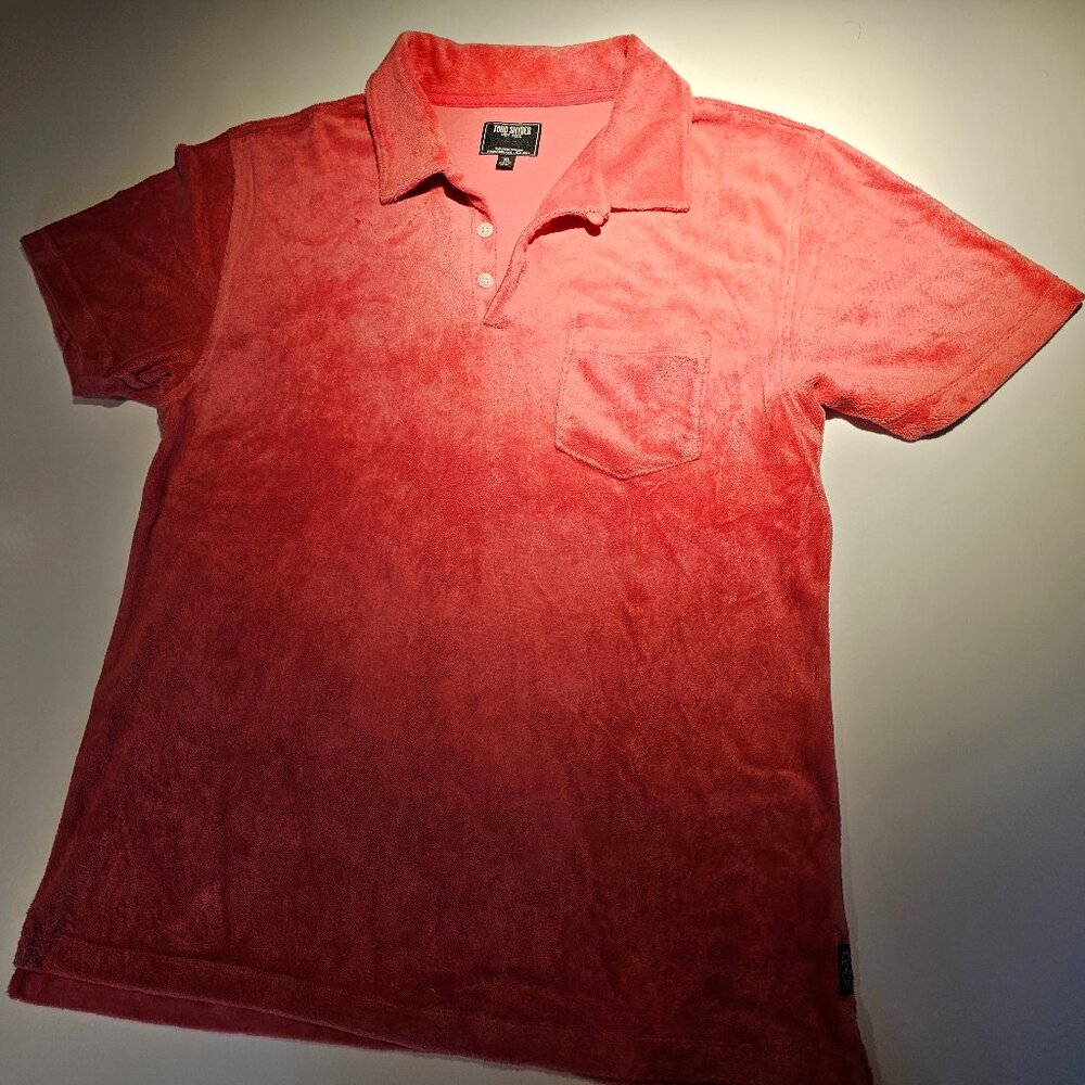 Todd Snyder Men's Short Sleeve Shit Size XL